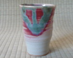 上野焼 ビアカップの画像